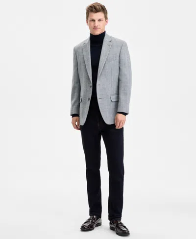 Tommy Hilfiger Men's Modern-fit Patterned Sport Coat In Gray