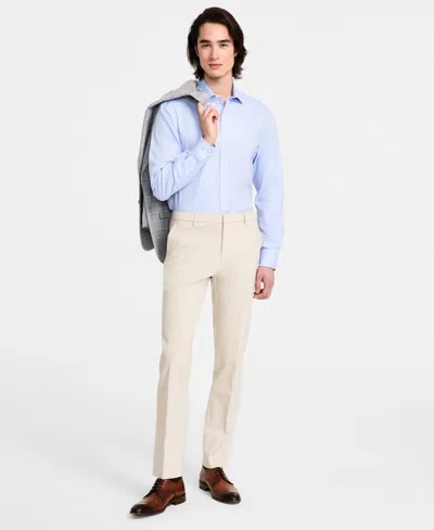 Tommy Hilfiger Men's Modern-fit Solid Dress Pants In Butter