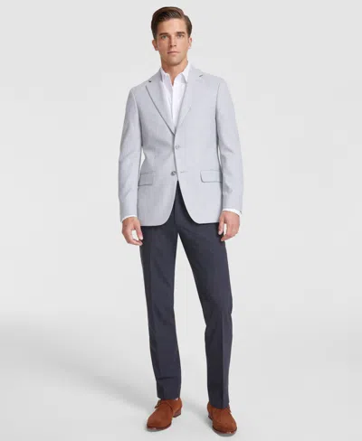 Tommy Hilfiger Men's Modern-fit Solid Sport Coat In Light Grey