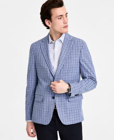 Tommy Hilfiger Men's Modern-fit Sport Coat In Blue Charcoal