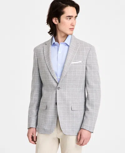 Tommy Hilfiger Men's Modern-fit Sport Coat In Light Grey