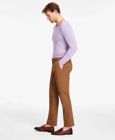 Tommy Hilfiger Men's Modern-fit Stretch Performance Pants In Camel