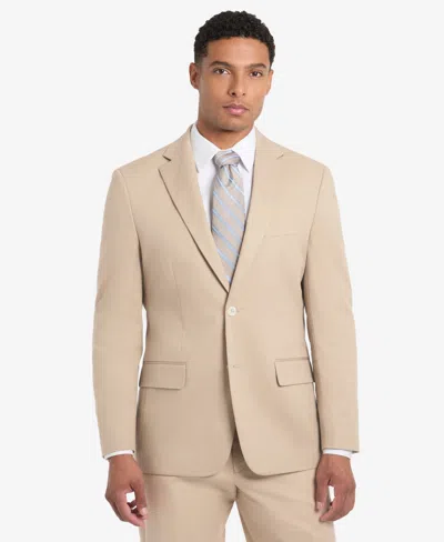 Tommy Hilfiger Men's Modern-fit Cotton Sport Coat In Tan