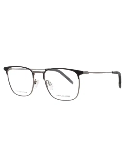 Tommy Hilfiger Men's Modern Th 1816 Eyeglasses In Black