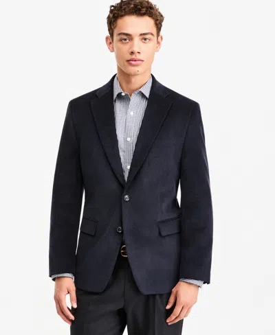 Tommy Hilfiger Men's Modern-fit Corduroy Sport Coat In Blue