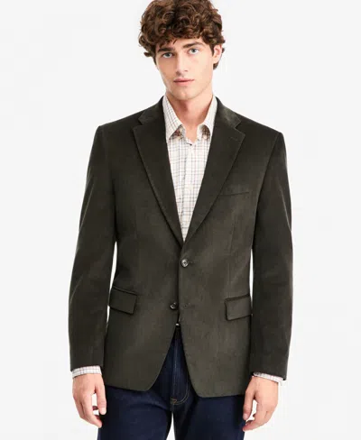 Tommy Hilfiger Men's Modern-fit Corduroy Sport Coat In Olive