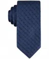 Tommy Hilfiger Men's Monogram Tie In Navy In Blue