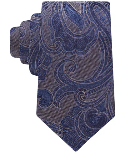 Tommy Hilfiger Men's Montclair Paisley Tie In Blue