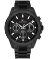 Tommy Hilfiger 46mm Black Ion In Black
