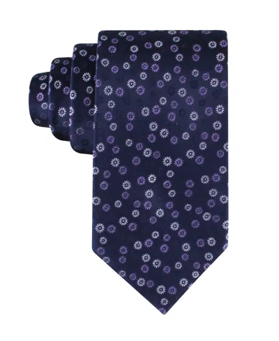 Tommy Hilfiger Men's Nadia Floral Tie In Blue