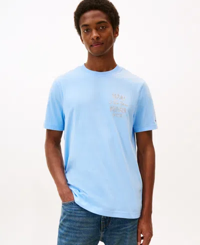 Tommy Hilfiger Men's New York Graphic T-shirt In Blue