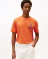Tommy Hilfiger Men's New York Graphic T-shirt In Orange