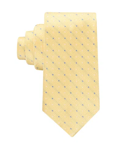 Tommy Hilfiger Men's Newport Dot Pattern Tie In Yellow