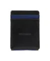 Tommy Hilfiger Men's Overlay Passcase Wallet In Black