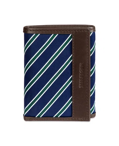 Tommy Hilfiger Men's Overlay Trifold Wallet
