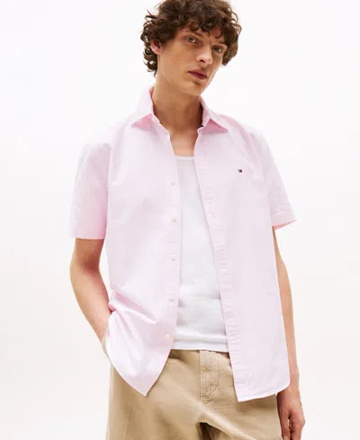 TOMMY HILFIGER MEN'S OXFORD STRIPE SHIRT