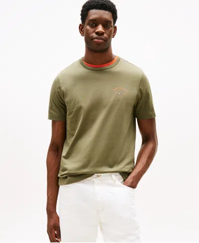 TOMMY HILFIGER MEN'S PALM-TREE GRAPHIC T-SHIRT