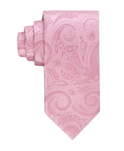 Tommy Hilfiger Men's Penelope Paisley Tie In Pink