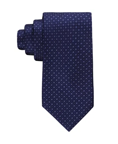 Tommy Hilfiger Men's Peyton Neat Pattern Tie In Blue