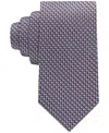 Tommy Hilfiger Men's Phoenix Geo-pattern Tie In Blue