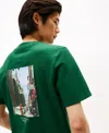 Tommy Hilfiger Men's Photo Print Graphic T-shirt In Green
