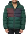 Tommy Hilfiger Men's Quilted Puffer Jacket, Created For Macy's In Pine Combo