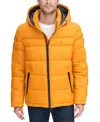 Tommy Hilfiger Men's Quilted Puffer Jacket, Created For Macy's In Yellow
