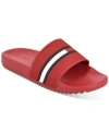 Tommy Hilfiger Redder Slide Sandal In Red