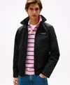 Tommy Hilfiger Logo Regatta Windbreaker In Black