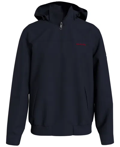 Tommy Hilfiger Men's Big & Tall Hooded Regatta Jacket In Desert Sky