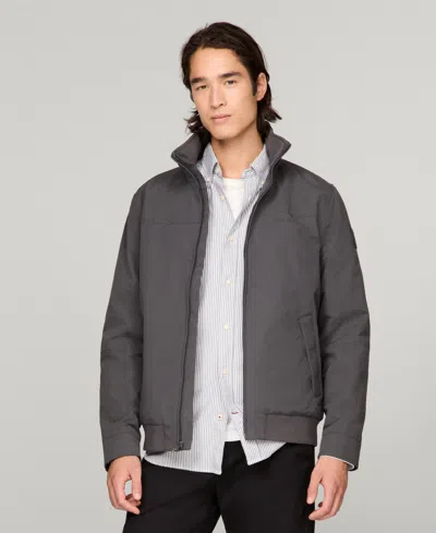 Tommy Hilfiger Men's Regatta Water Resistant Jacket In Gray