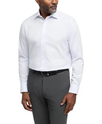 Tommy Hilfiger Men's Regular Fit Dress Shirt In Blue