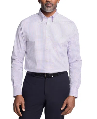 Tommy Hilfiger Men's Regular Fit Dress Shirt In Pink Multi