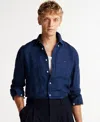 Tommy Hilfiger Long-sleeved Shirt In Night Sky