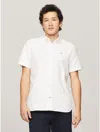 Tommy Hilfiger Regular Fit Stretch Oxford Shirt In White