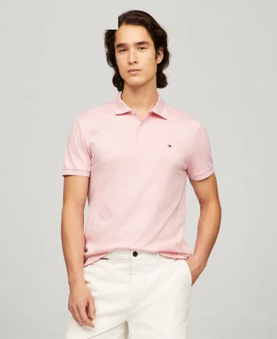 Tommy Hilfiger Men's Liquid Cotton Polo In Light Pink