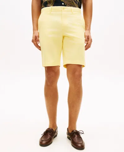 Tommy Hilfiger Men's Regular-fit Shorts In Yellow