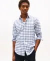 Tommy Hilfiger Men's Relaxed Fit Long Sleeve Heritage Check Button-down Oxford Shirt In Multi