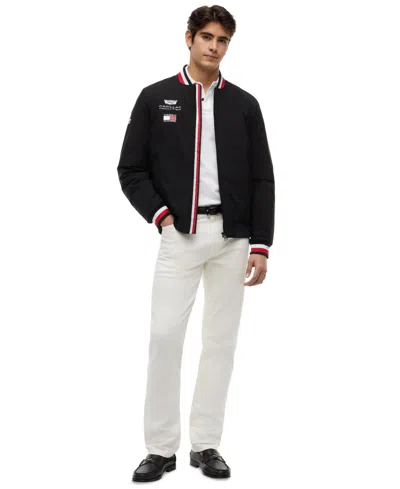 Tommy Hilfiger Tommy X Cadillac F1 Team Replica Bomber In Black