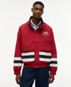 Tommy Hilfiger Reversible Regatta Windbreaker Jacket In Red