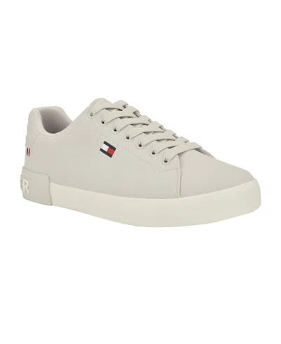 TOMMY HILFIGER MEN'S REZZ LACE UP LOW TOP SNEAKERS