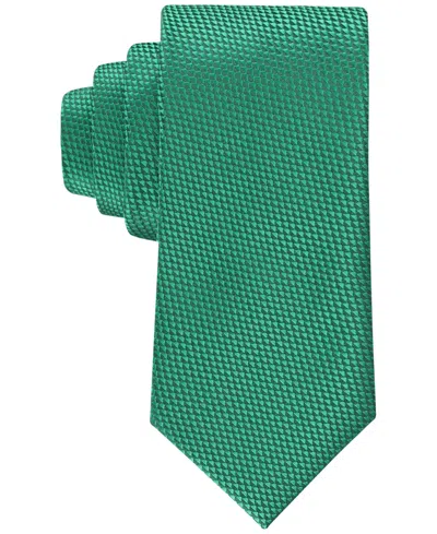 Tommy Hilfiger Men's Rian Classic Unsolid Solid Tie In Green