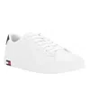 Tommy Hilfiger Men's Risher Low Top Lace Up Sneakers In White,navy