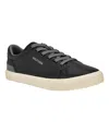 Tommy Hilfiger Men's Rocci Low Top Lace Up Sneakers In Black