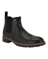 Tommy Hilfiger Men's Roklan Casual Chelsea Boots In Black