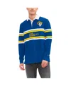 Tommy Hilfiger Royal Los Angeles Rams Cory Varsity Rugby Long Sleeve T-shirt In Royal