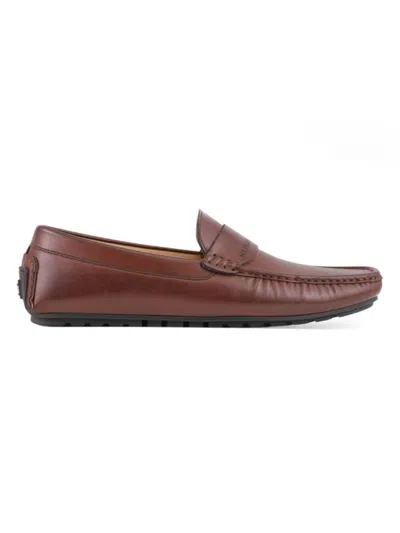 TOMMY HILFIGER MEN'S RUVEN FAUX LEATHER DRIVING LOAFERS