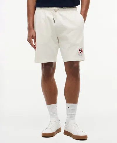 Tommy Hilfiger Men's Rwb Box Flag Drawstring Shorts In Multi