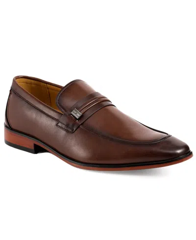 Tommy Hilfiger Men's Sachie Tapered Dress Loafers In Brown
