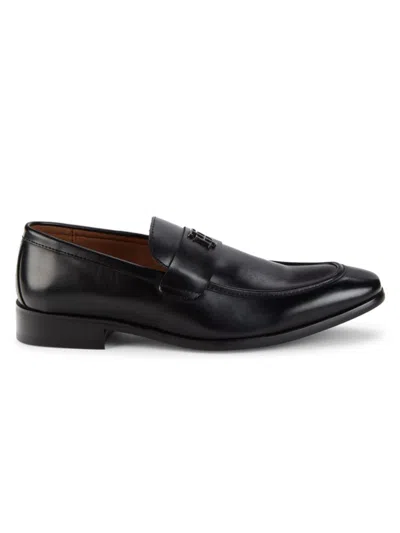 Tommy Hilfiger Men's Sawlin Bit Loafers In Black